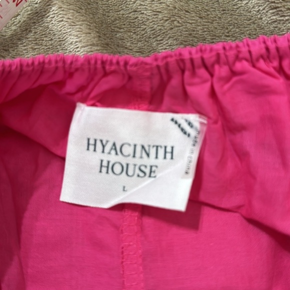 HYACINTH House From Tuckernuck NWT Pink Ruffle Sleeve Tie Back Bow Dress - Picture 12 of 15